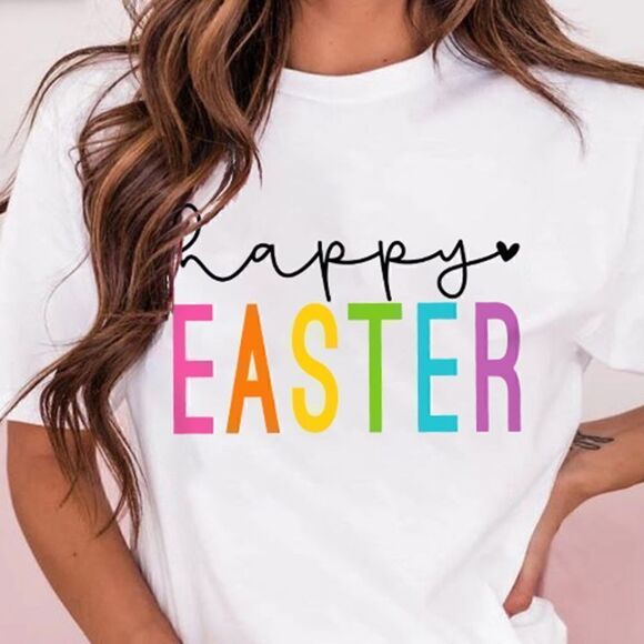 Happy Easter T-Shirt - Picture 1 of 2